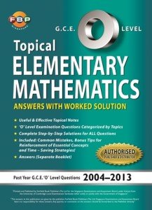 O-Level Elementary Maths Ten Years Series Book Topical Ai Ling Ong 300
