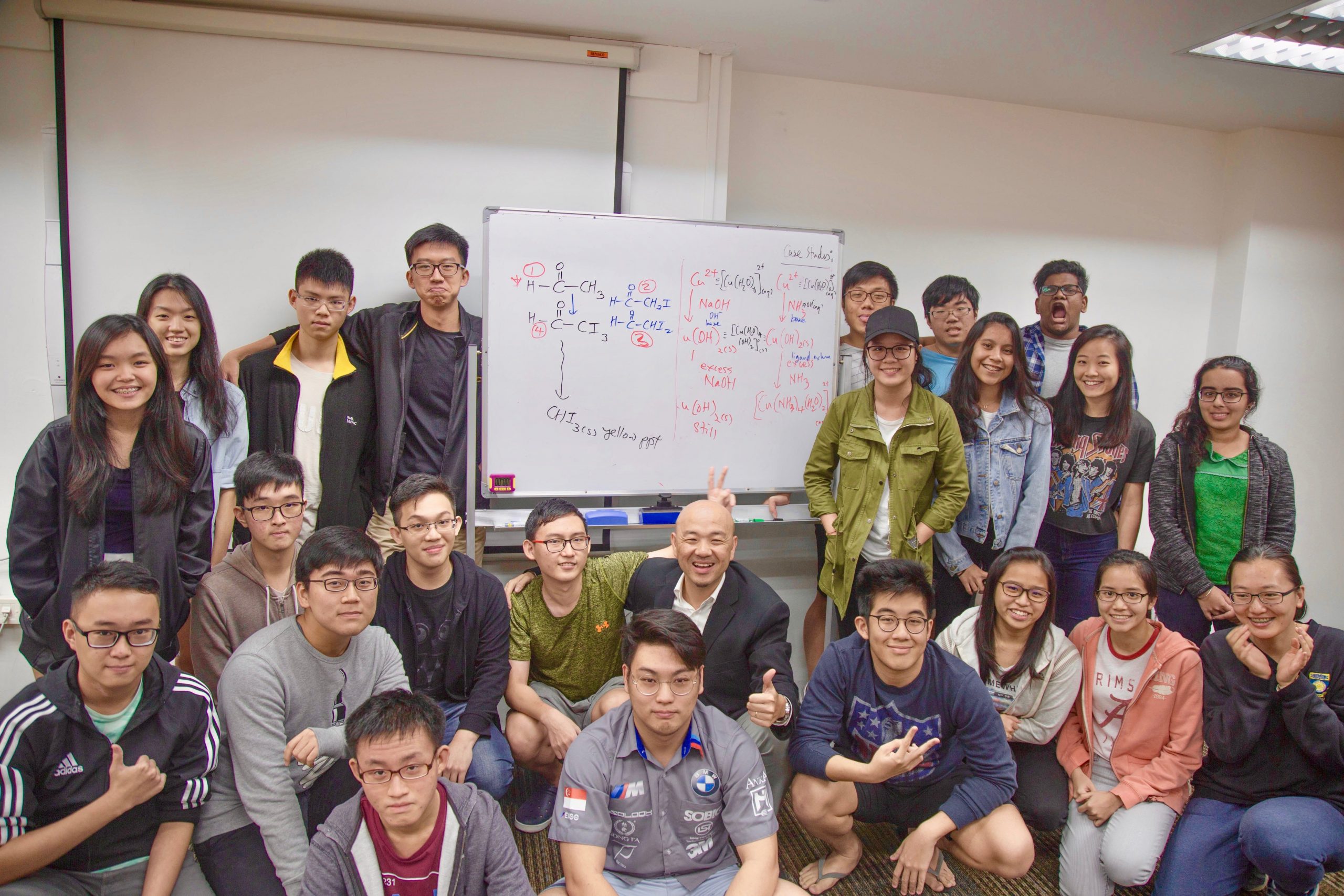 A Level H2 Chemistry Revision Tuition Class Photo